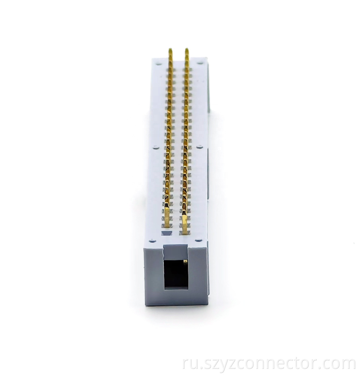 2.54mm Pitch Box header Connector one pin Missing Straight H:8.8mm 2*25P
